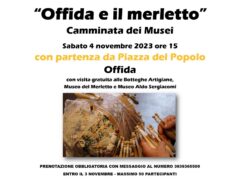 Locandina dell'evento "Offida e il merletto"
