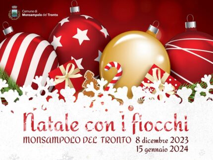 "Natale con i fiocchi" a Monsampolo del Tronto