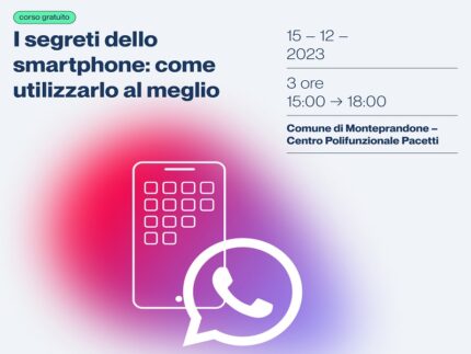 Incontro sull'uso dello smartphone a Monteprandone