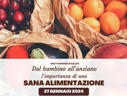 Convegno sulla sana alimentazione a Grottammare