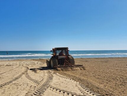 Interventi sulla spiaggia di Grottammare