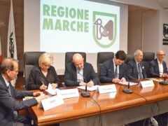 Firma del Protocollo d'Intesa sulla sanità tra Regione Marche e sindacati