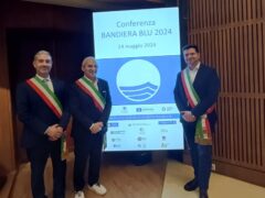Sindaci della Riviera delle Palme alla consegna delle Bandiere Blu 2024