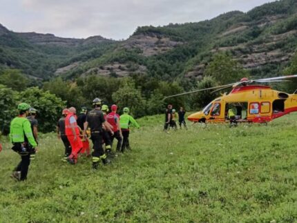 Escursionista soccorsa ad Acquasanta Terme