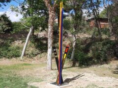 Scultura di Renzo Eusebi a Patrignone
