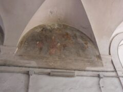 Affresco presso il Convento dei Carmelitani ad Ascoli