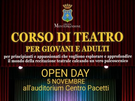 Corso di teatro a Monteprandone