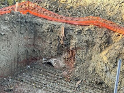 Antica fornace scoperta a Cossignano