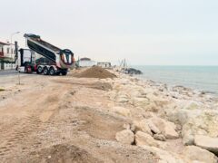 Ripascimento della spiaggia di Marina di Montemarciano
