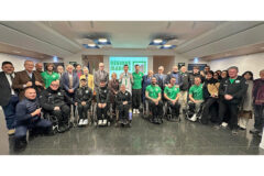 Squadra di basket in carrozzina della ASD S. Stefano Sport di Porto Potenza Picena