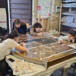 Laboratorio di restauro presso la Mole Vanvitelliana
