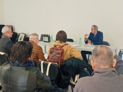 Presentazione della nuova cava di travertino ad Acquasanta Terme