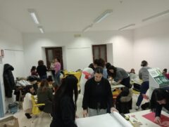 Preparativi a Grottammare per il Carnevale dei Bambini