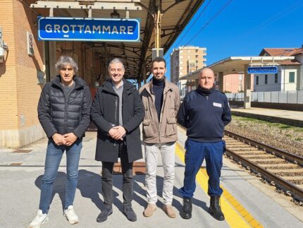 Vigilanza rafforzata alla stazione di Grottammare