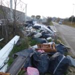 Discarica abusiva lungo la Sp 88