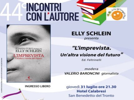 Elly Schlein presenta il suo libro a San Benedetto
