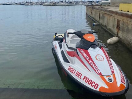 Moto d'acqua dei Vigili del Fuoco
