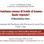 Presentazione libro "L'esistenza umana di fronte al trauma"