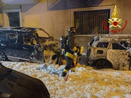 Incendio a San Benedetto