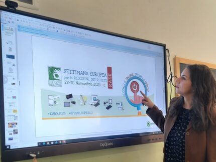 Lezione sui RAEE a Cupra Marittima