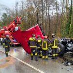 Incidente stradale ad Arquata del Tronto