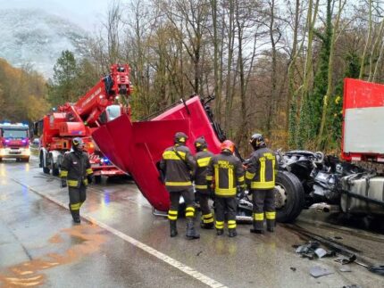 Incidente stradale ad Arquata del Tronto