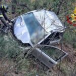 Incidente stradale a Cervara, frazione di Ascoli