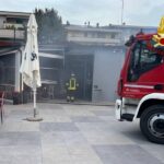 Incendio in un bar di Centobuchi