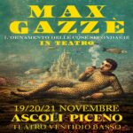 Max Gazzè in concerto ad Ascoli