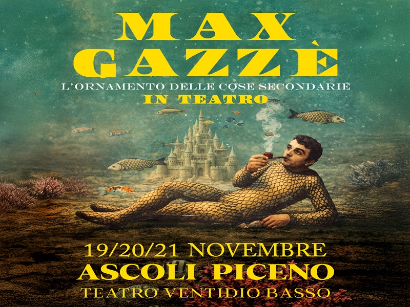 Max Gazzè in concerto ad Ascoli