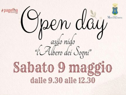 Open Day dell'asilo comunale di Monteprandone