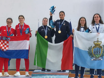 Podio femminile delle bocce ai Giochi del Mediterraneo 2026