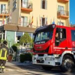 Incendio in un hotel di Grottammare