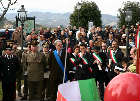 Cerimonia di consegna delle onoreficenze militari a Cossignano