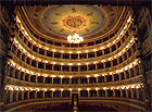 L'interno del Teatro Ventidio Basso di Ascoli Piceno