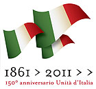 logo per il 150° anniversario dell'Unità d'Italia
