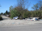 Discarica a cielo aperto zona industriale di Ascoli Piceno