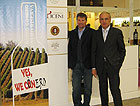 L'Assessore all'Agricoltura Mariani e il Presidente del Consiglio Provinciale Falcioni a Vinitaly