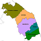 Le province della Regione Marche